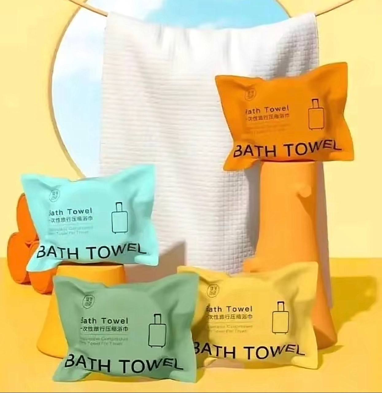 Body size compress towel
