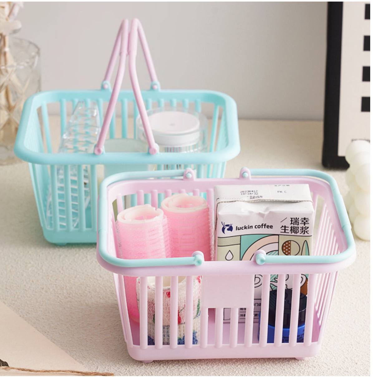 Aesthetic mini basket