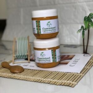 Customized lightening soap